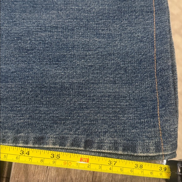True Religion Men's Bootcut Jeans in Faded Blue - Picture 8 of 8